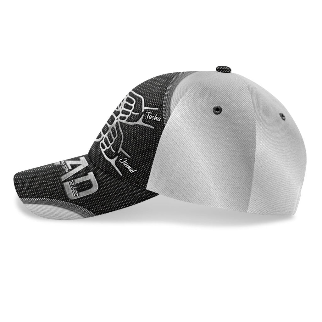 Dad The Man The Myth The Legend - Personalized Classic Cap