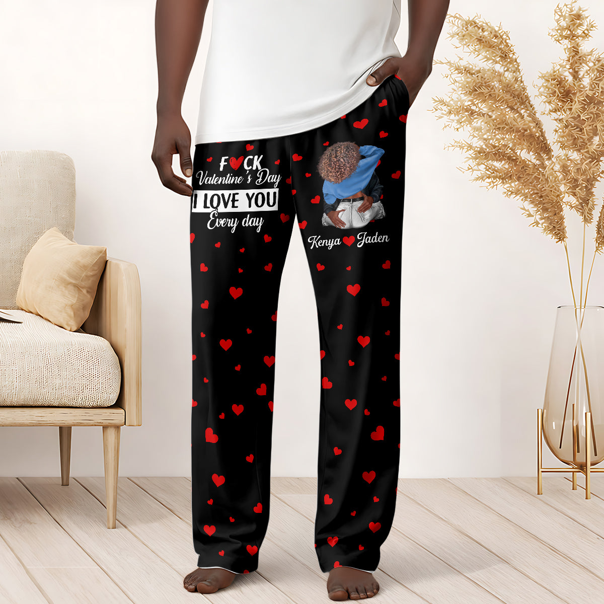 I Love You Every Day - Personalized Lounge Pants