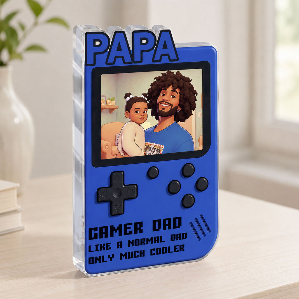You're On Another Level Gift For Dad - Personalized Custom Shaped Acrylic Plaque