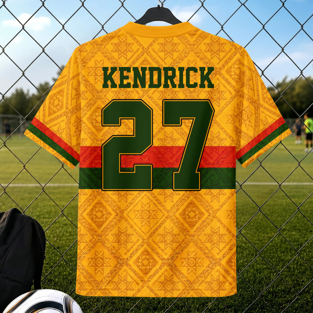 African Fierce Spirit Do It For The Team For Men - Personalized Unisex Jersey