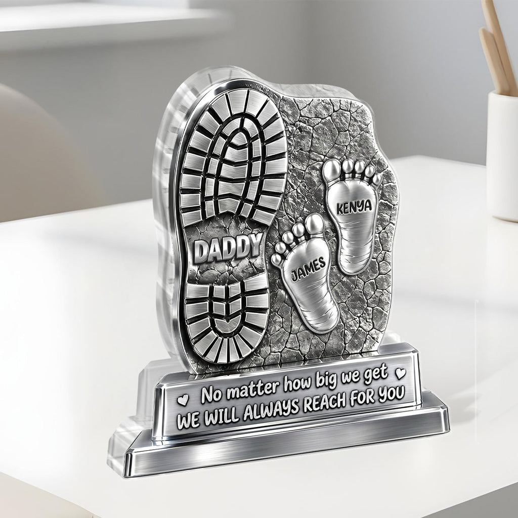 We Will Always Reach For You - Personalized Custom Shaped Acrylic Plaque