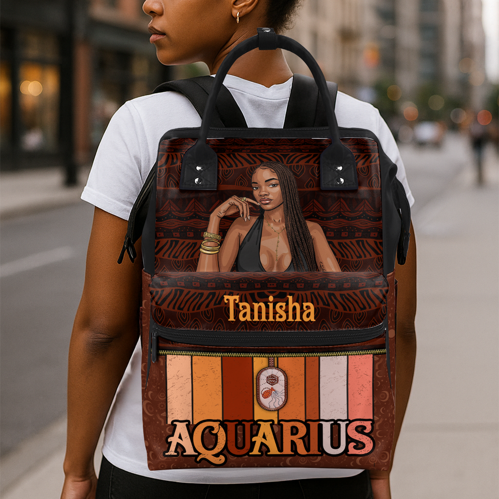 Horoscope  - Personalized Duckbilled Backpack