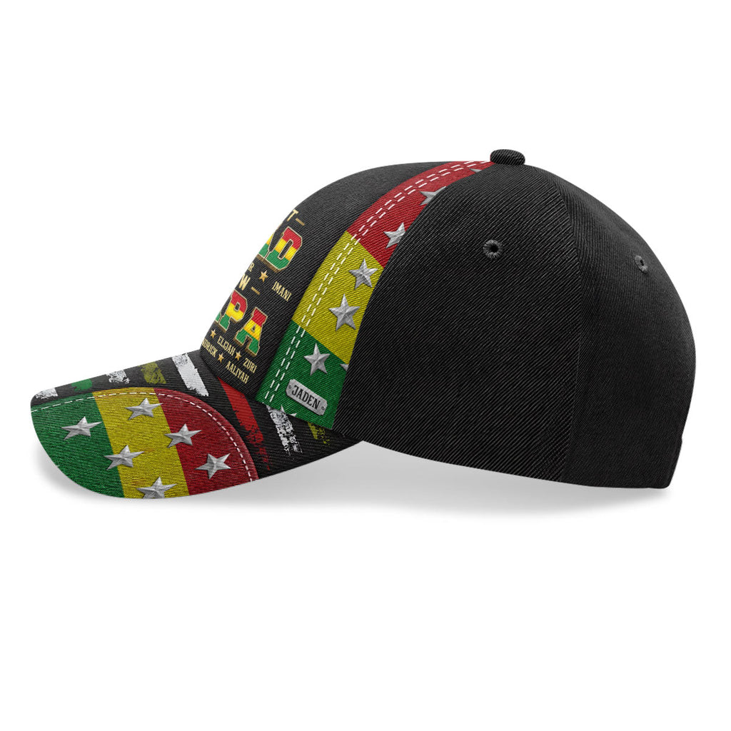 First Dad Now Grandpa - Personalized Classic Cap