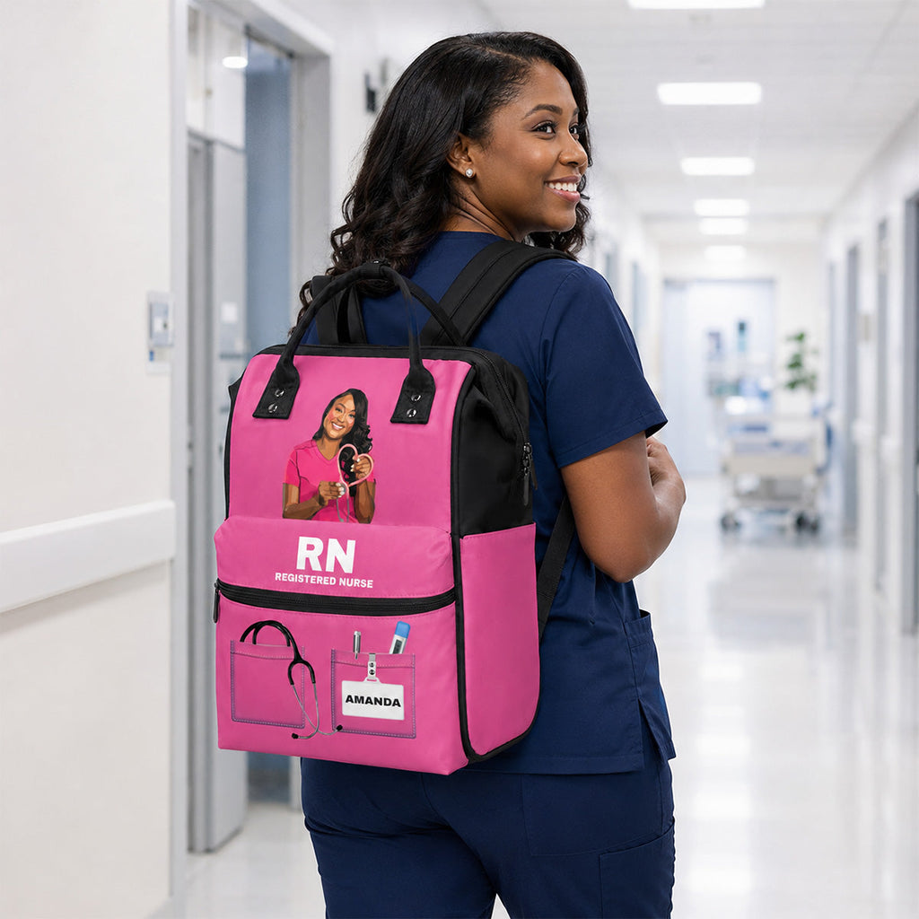 I'm A Nurse - Personalized Duckbilled Backpack