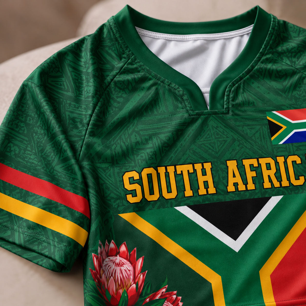 African Fierce Spirit Do It For The Team For Woman - Personalized Crop Top Jersey