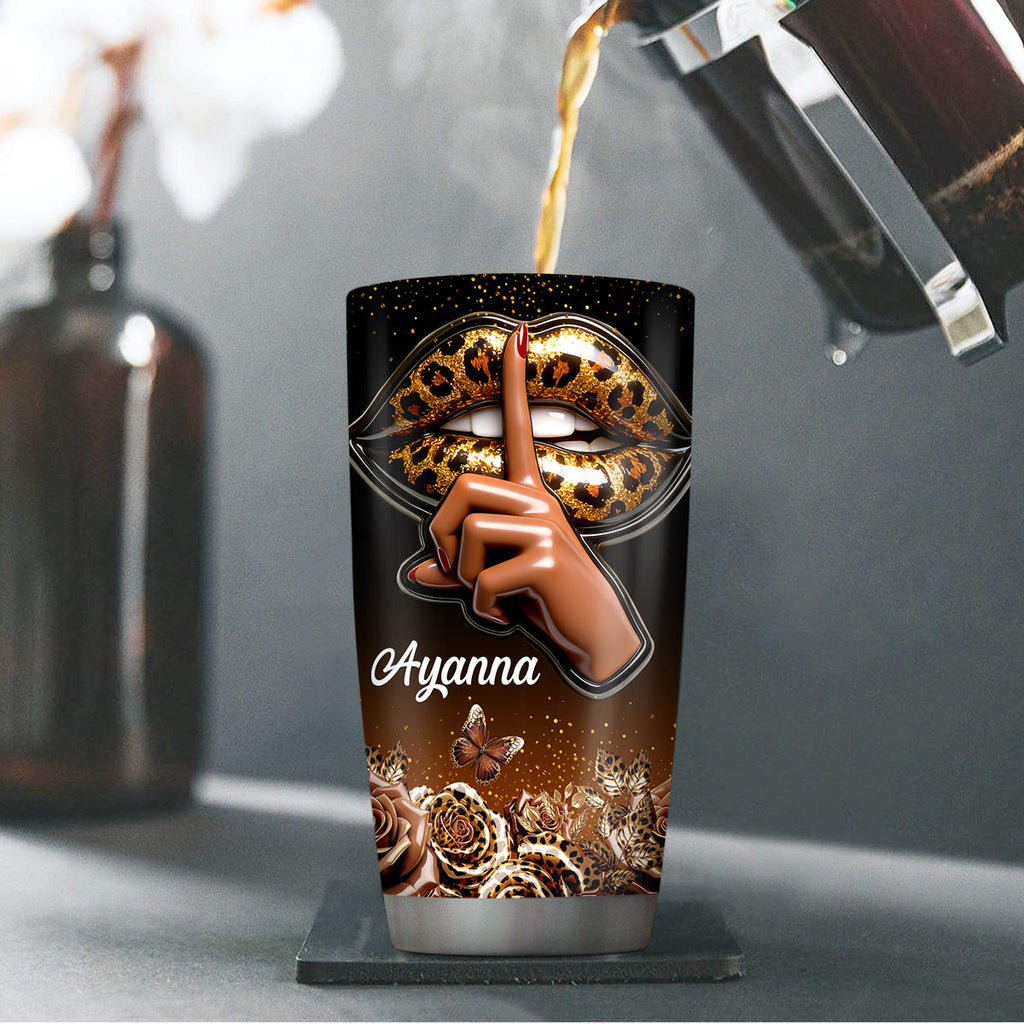 I Am Who I Am Your Approval Isn't Needed - Personalized Stainless Steel Tumbler