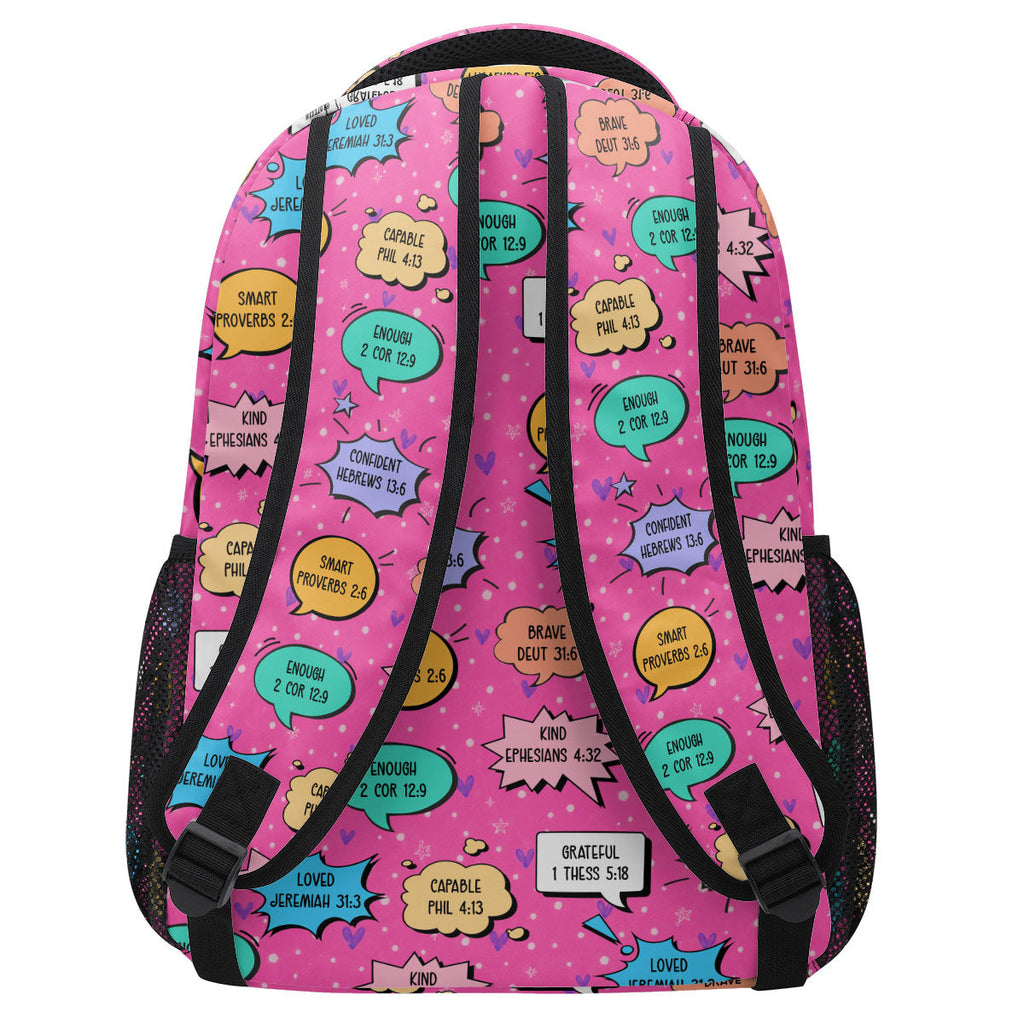 God Says I Am - Personalized Backpack