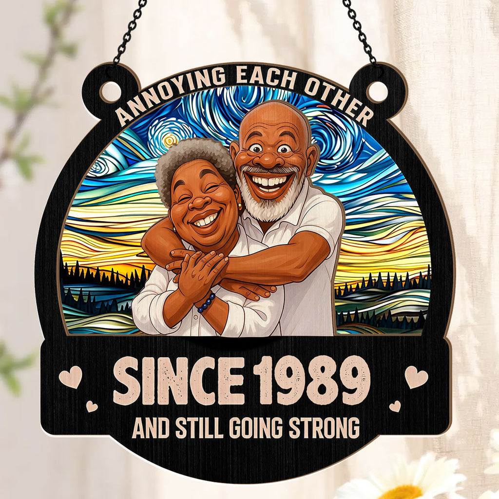 Love You Forever - Personalized Window Hanging Suncatcher