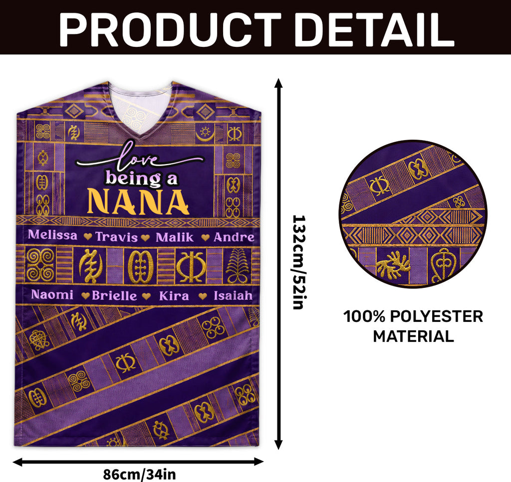Love Being A Grandma - Personalized Kaftan Dress