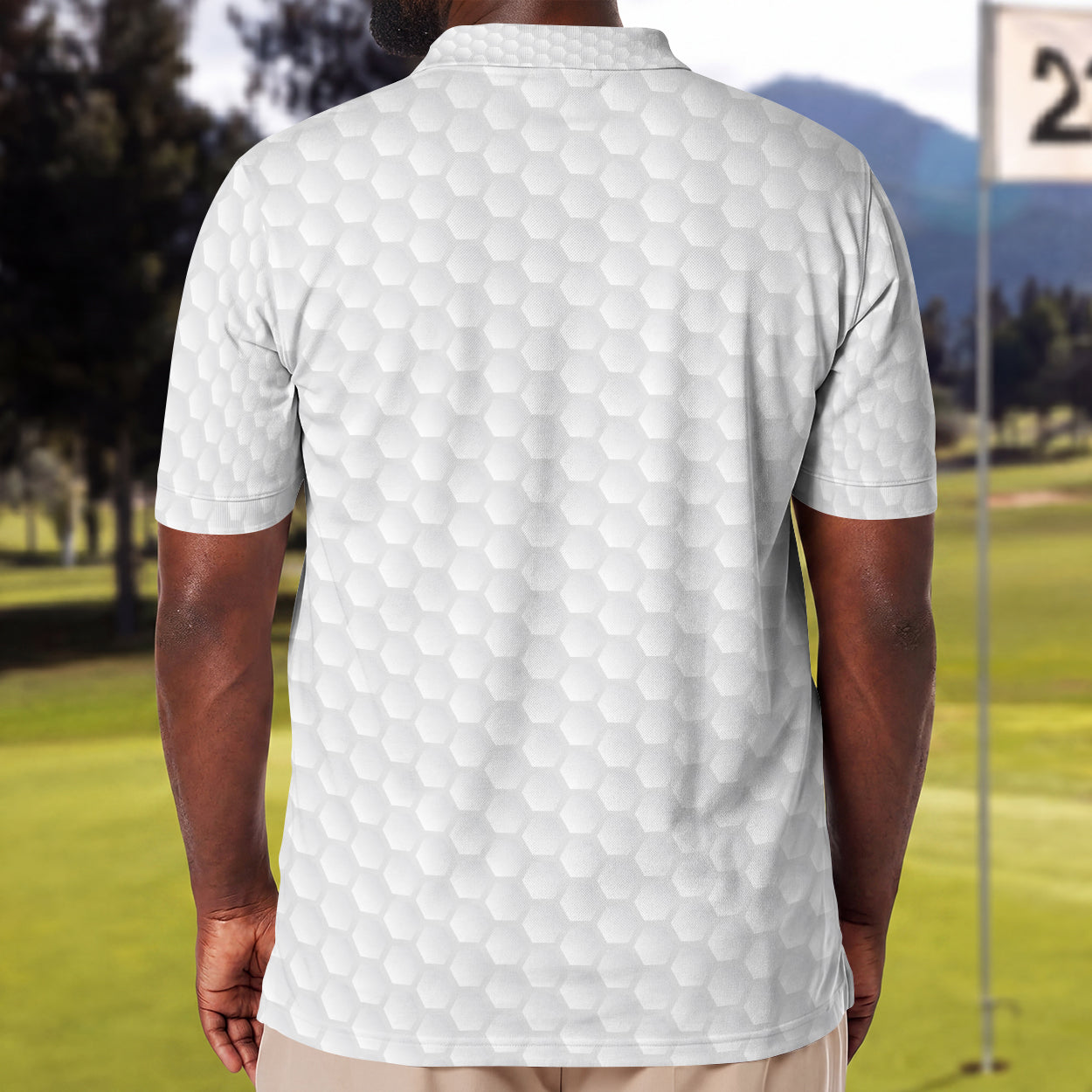Father's Day Gifts, Best Dad By Par, Best Grandpa By Par - Personalized Polo Shirt