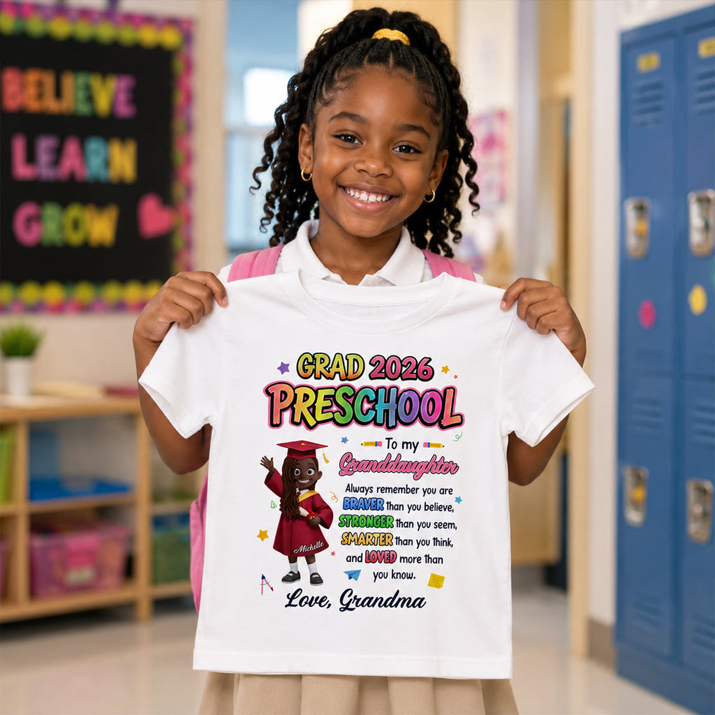 Preschool Kindergarten Graduation - Personalized Kid T-Shirt
