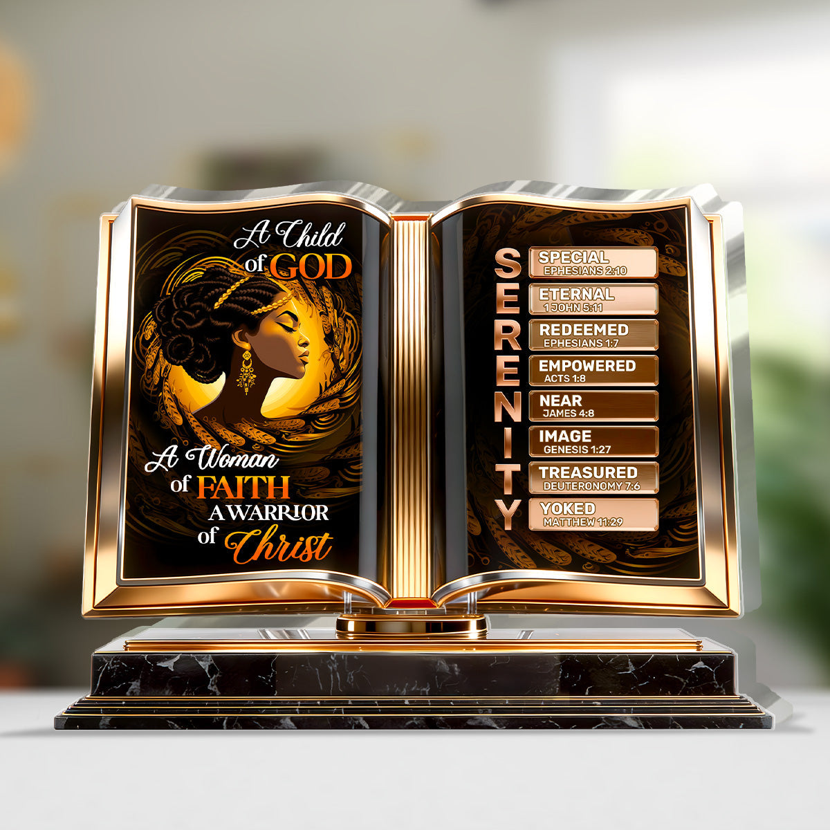 A Child Of God - Personalized Custom Shaped Acrylic Plaque