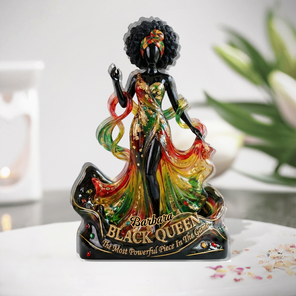 The Most Powerful Piece In Juneteenth - Personalized Custom Shaped Acrylic Plaque