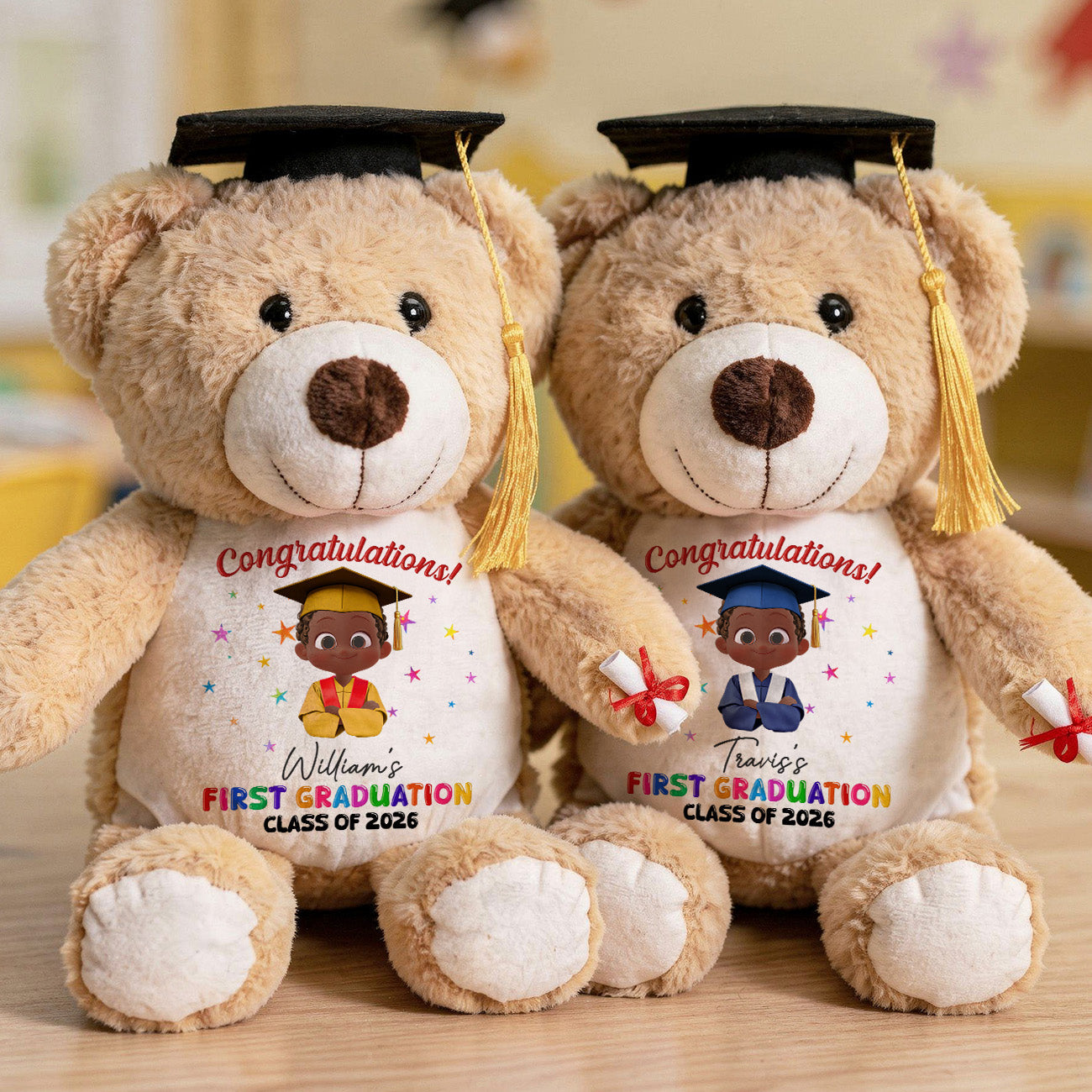 My First Graduation - Personalized Graduation Teddy Bear