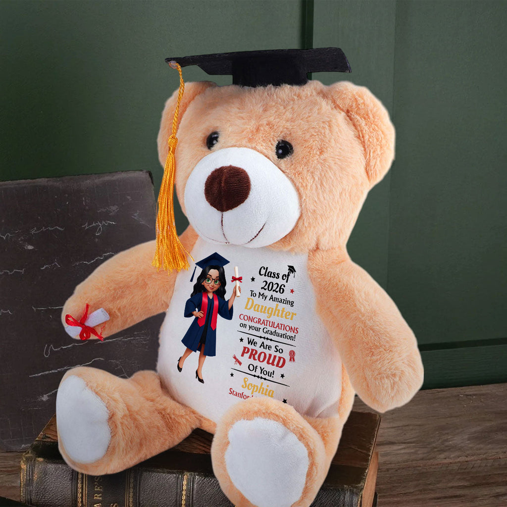 Graduation Pride - Personalized Graduation Teddy Bear