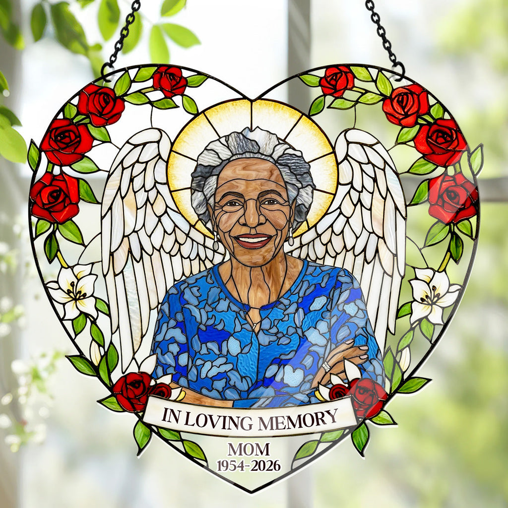 In Loving Memory - Personalized Acrylic Suncatcher