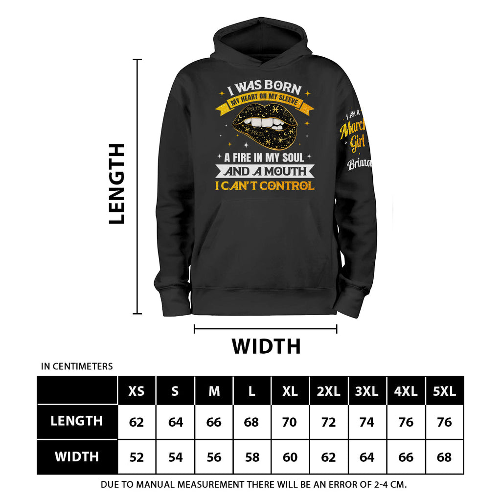 A Mouth I Can't Control - Personalized 2D Unisex Hoodies