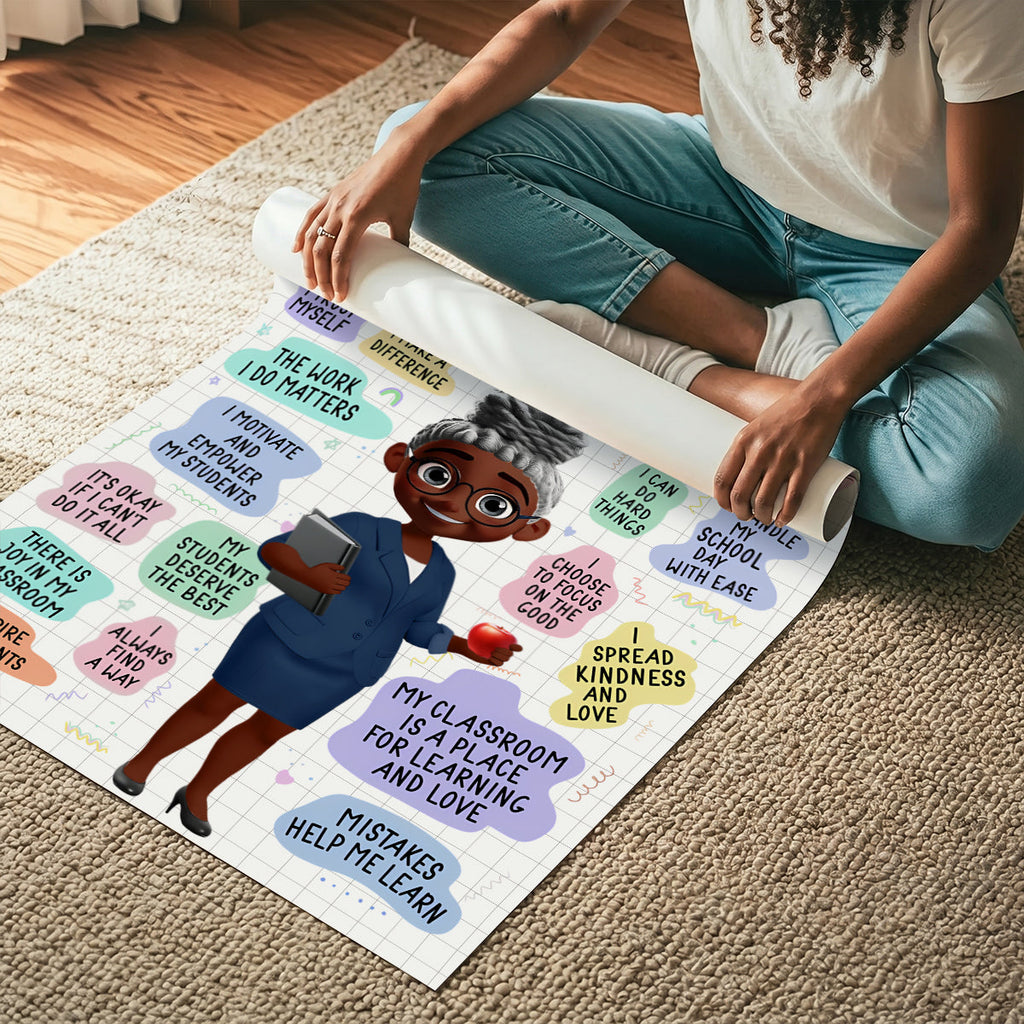 My Daily Affirmations - Personalized Poster/Canvas