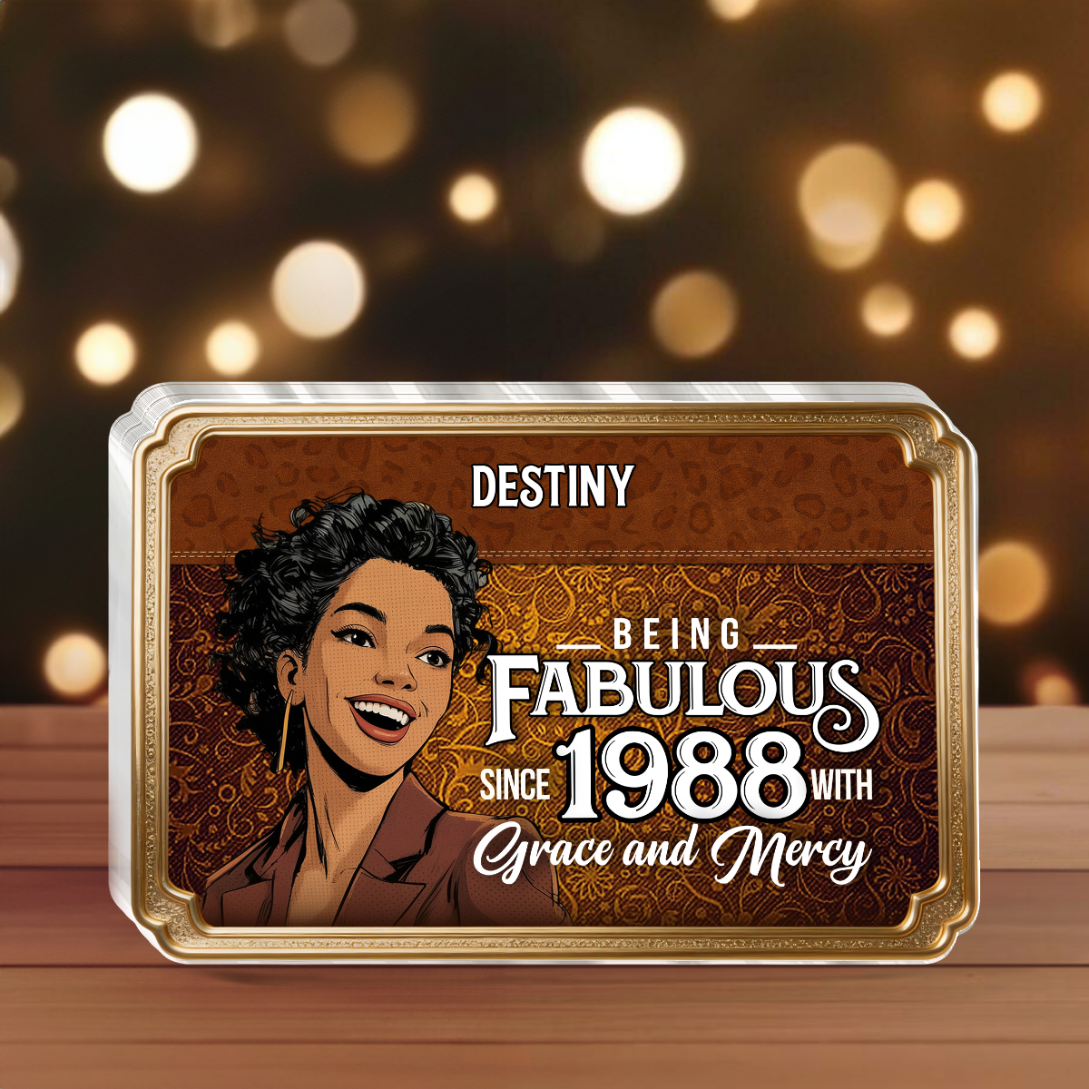 Being Fabulous - Personalized Custom Shaped Acrylic Plaque
