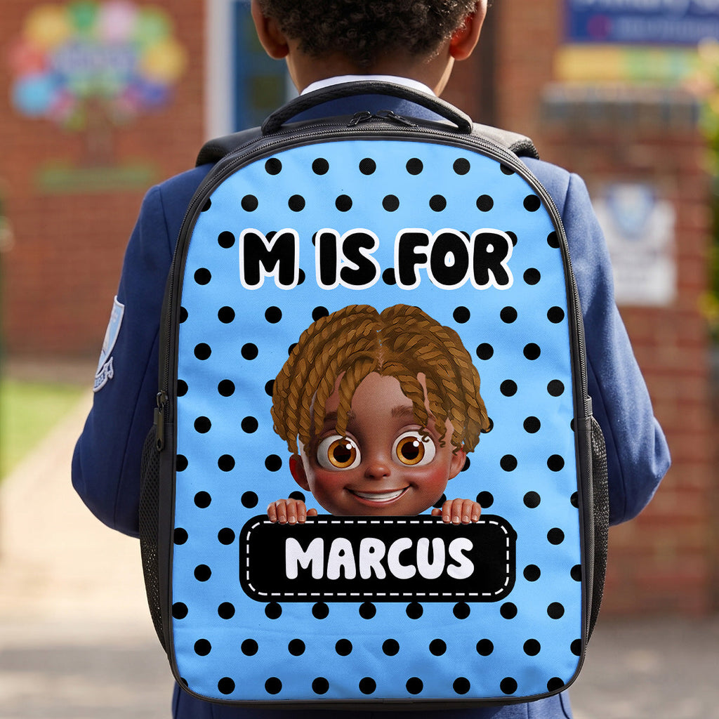 C Is For - Personalized Kid's School Backpack