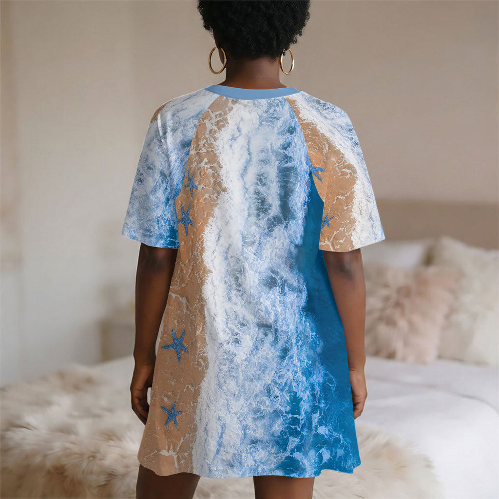 Happiness Is Being A Grandma - Personalized Sleep Tee