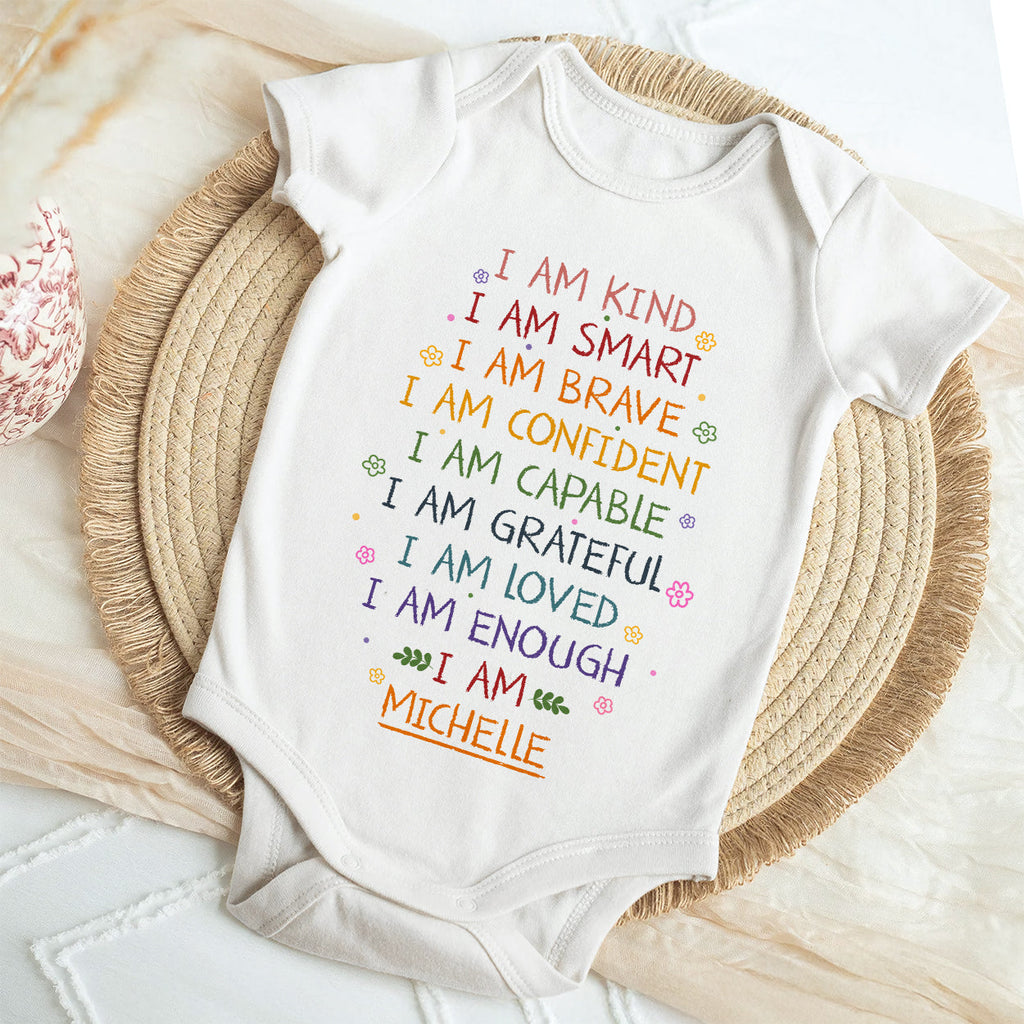 I Am - Personalized Baby Onesie