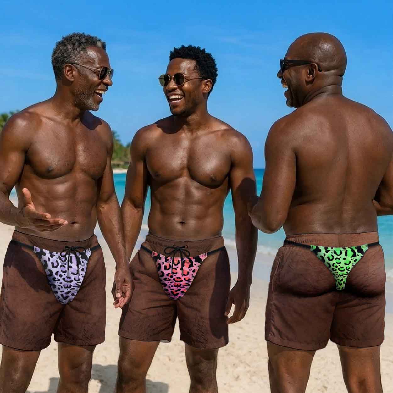Looking Like Trouble Funny Patriotic Men Swim Trunks Summer Vacation And Travel Gifts For Men - Personalized Beach Shorts