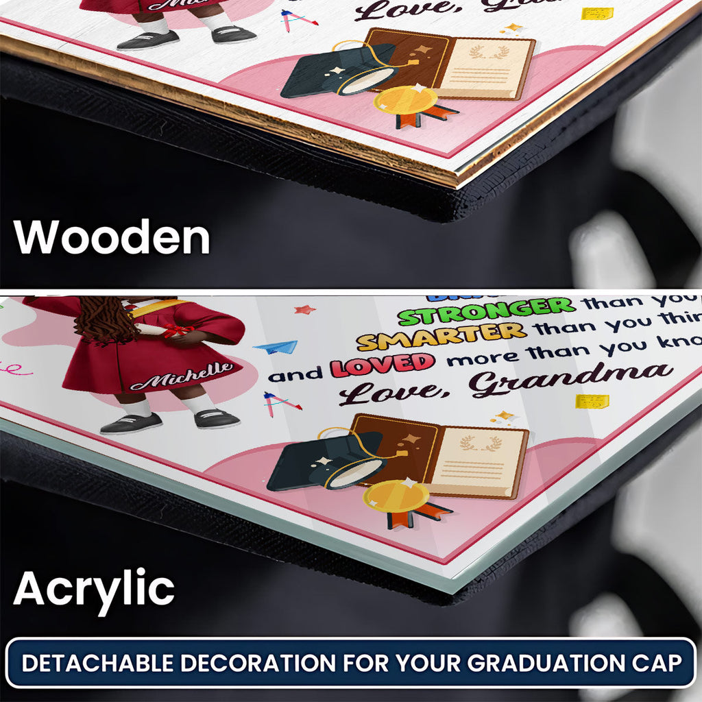 Preschool Kindergarten Graduation
 - Personalized Kid Cap Topper
