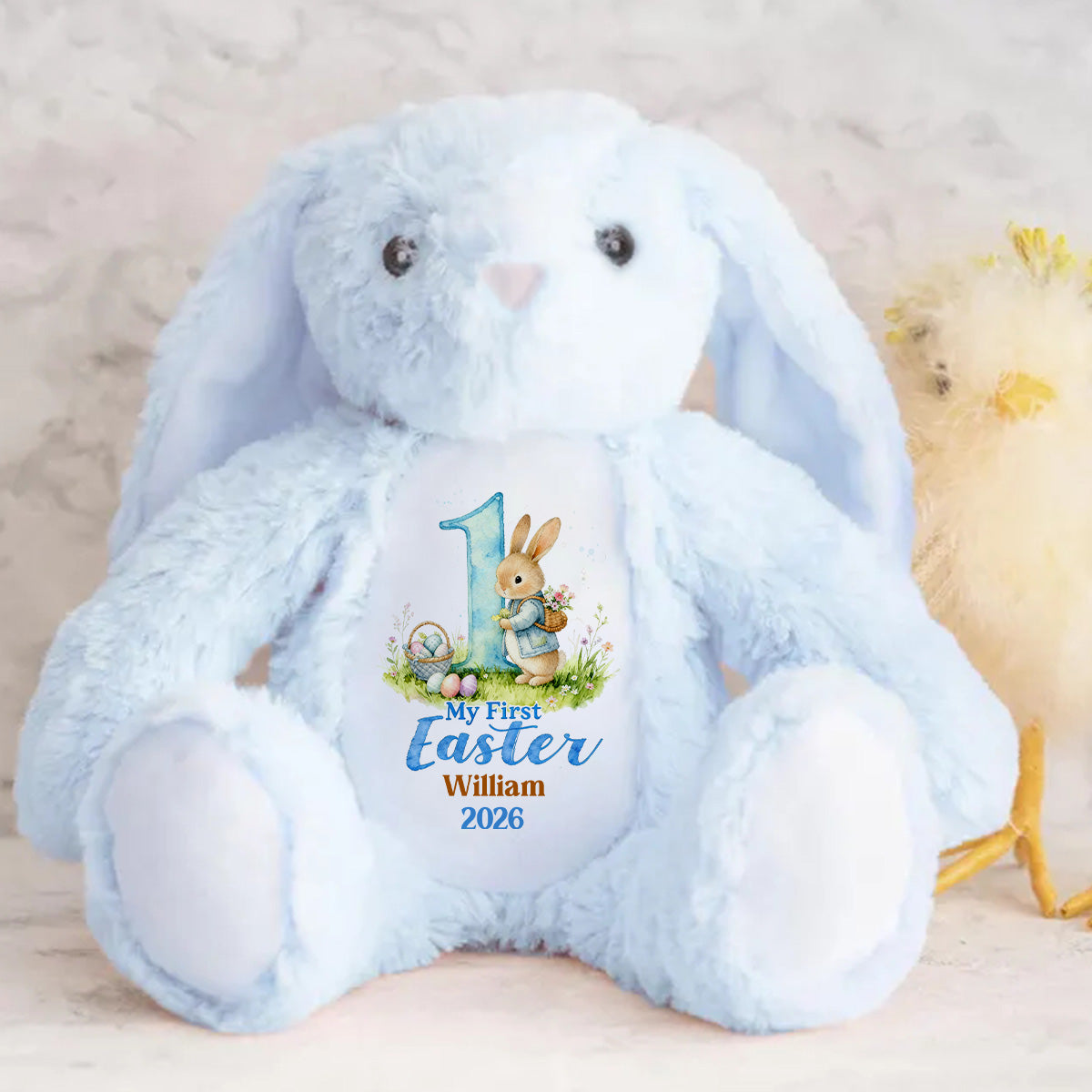 Baby's First Easter - Personalized Stuffed Bunny