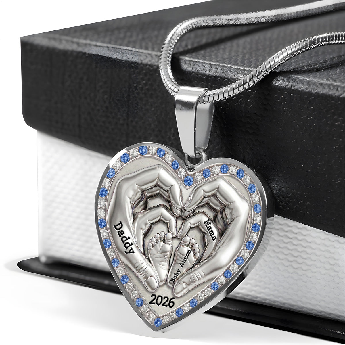 Forever Our Little Love - Personalized Heart Necklace