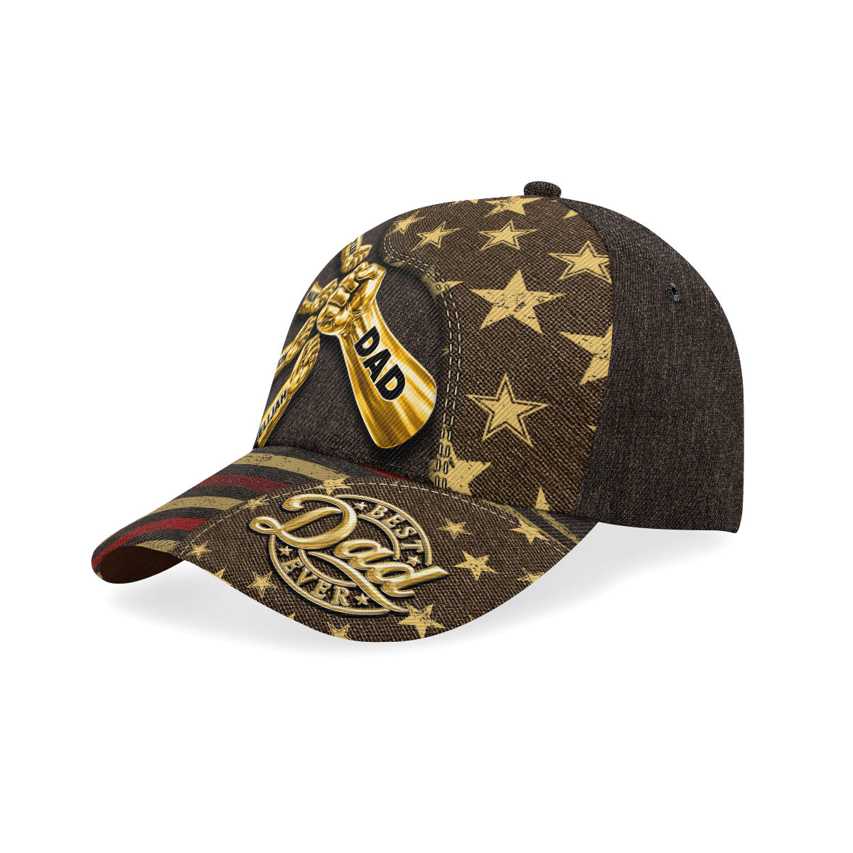 The Power Of Dad Comes From Love  - Personalized Classic Cap