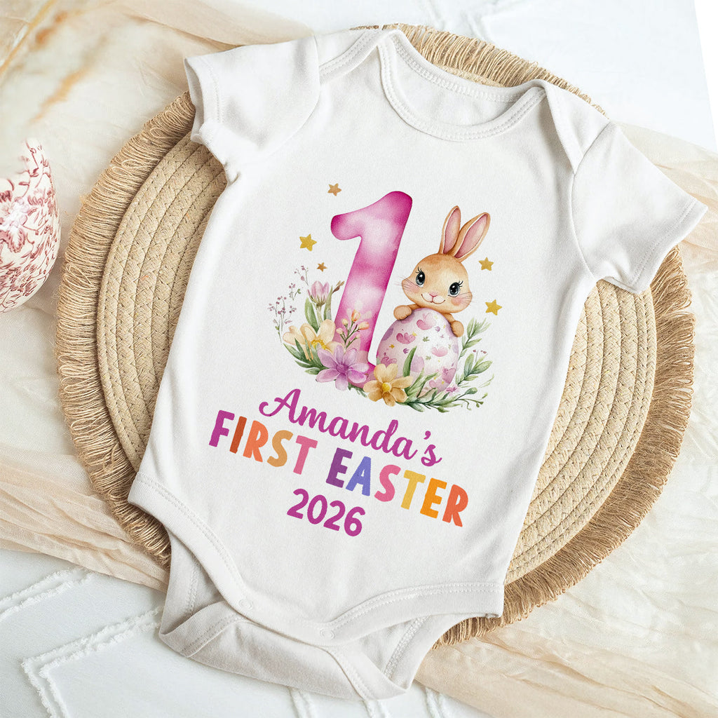 Baby's First Easter - Personalized Baby Onesie
