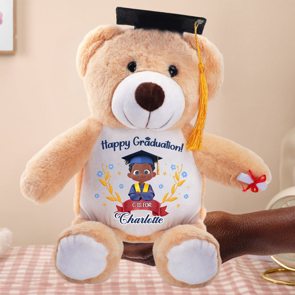 Happy Graduation - Personalized Graduation Teddy Bear