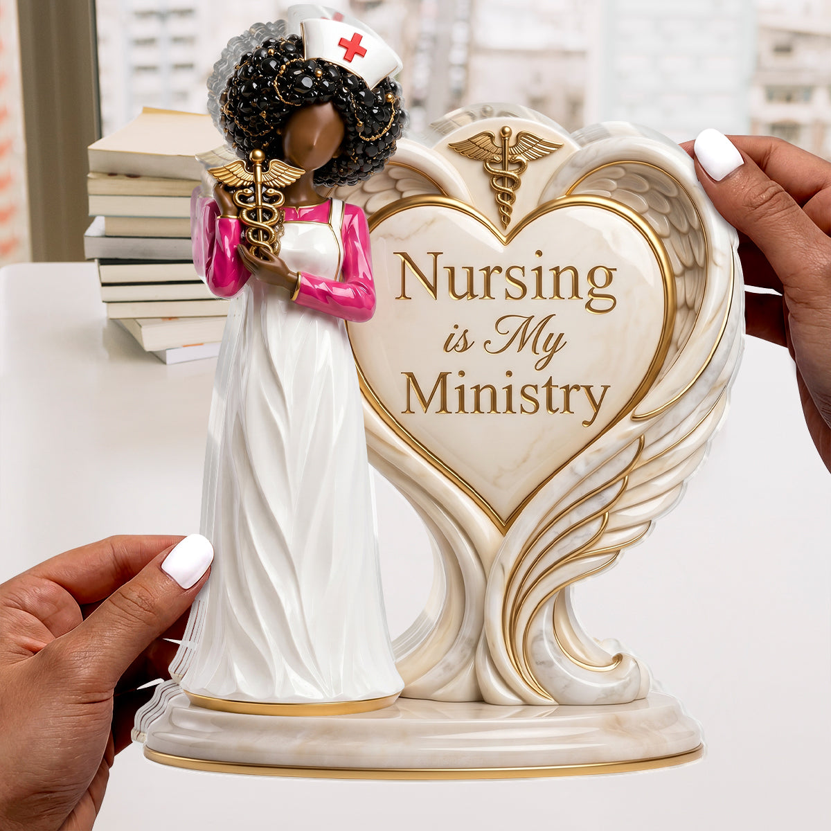 Nursing Is My Ministry - Personalized Custom Shaped Acrylic Plaque