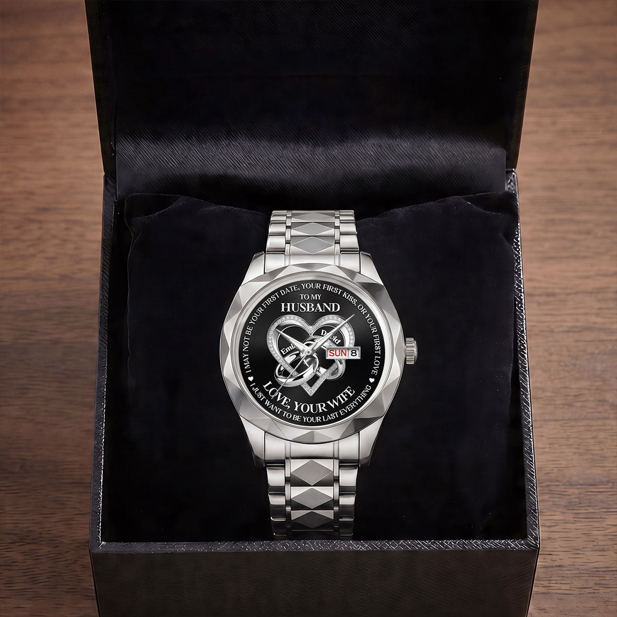 Be Your Last Everything - Personalized Men's Wrist Watch