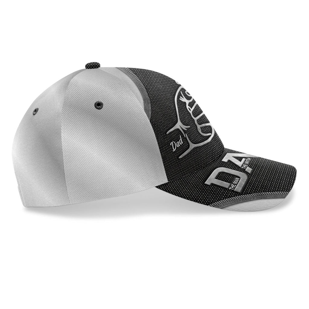 Dad The Man The Myth The Legend - Personalized Classic Cap