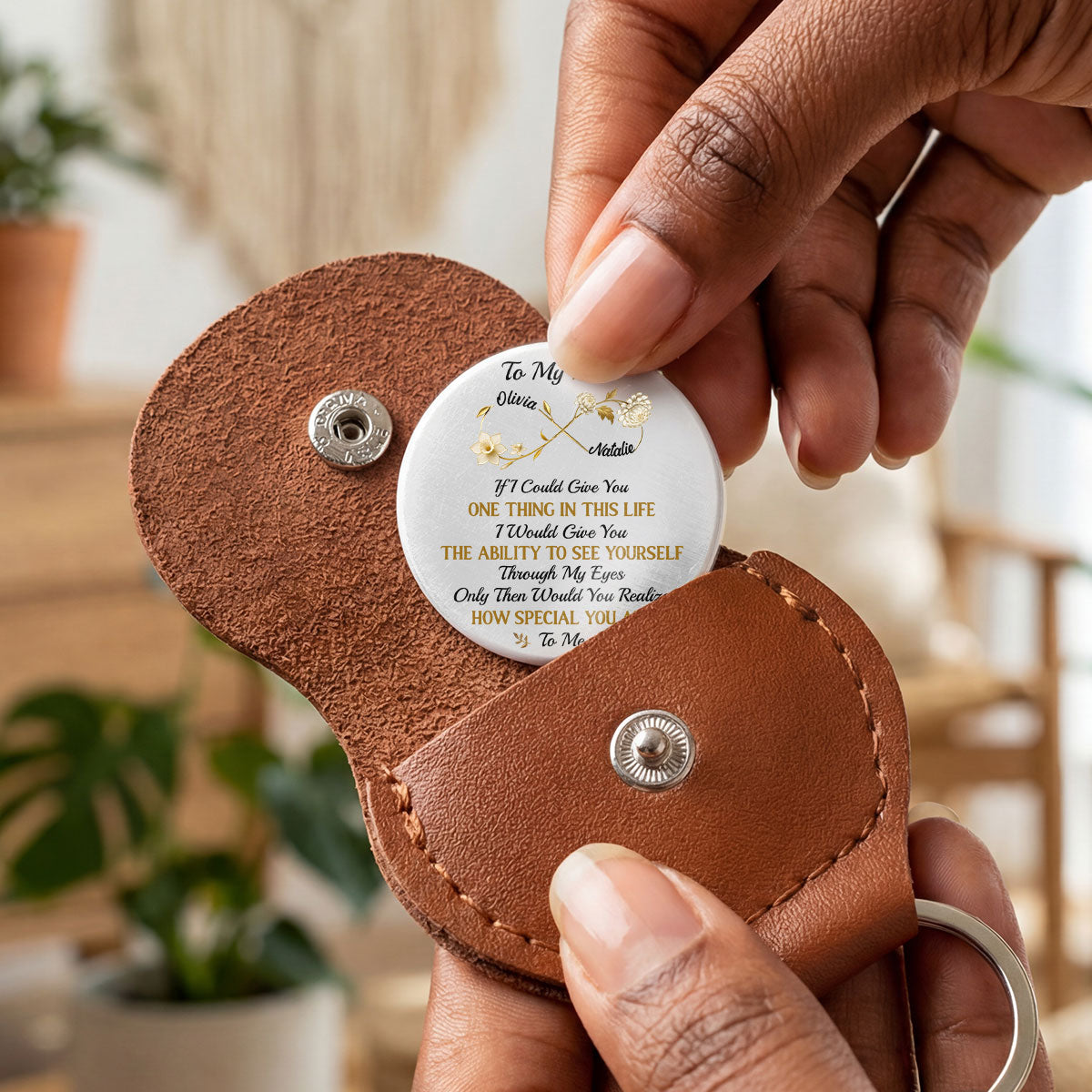 Thank You For Your Endless Love - Personalized Pocket Hug