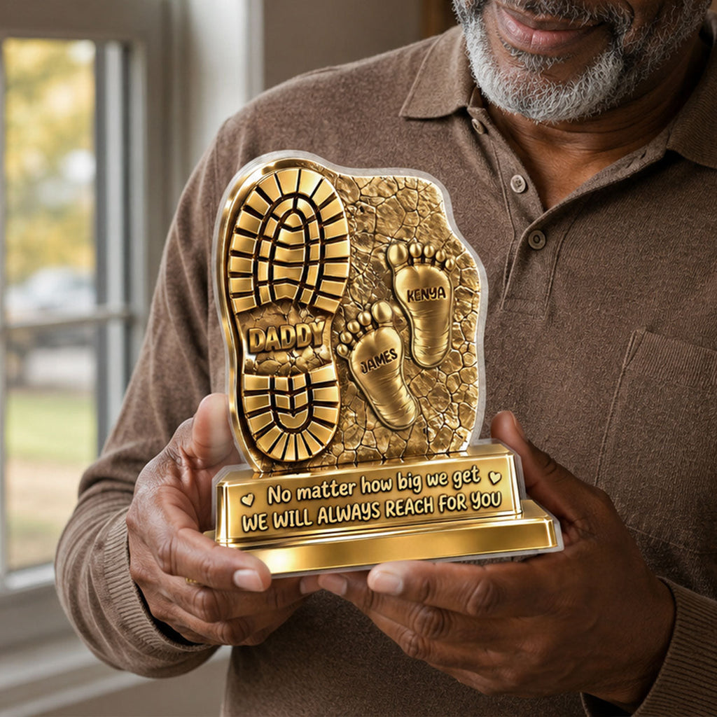 We Will Always Reach For You - Personalized Custom Shaped Acrylic Plaque