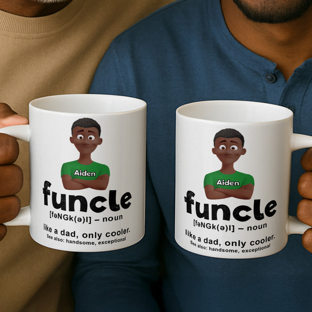 Cool Funcle - Personalized Ceramic Coffee Mug
