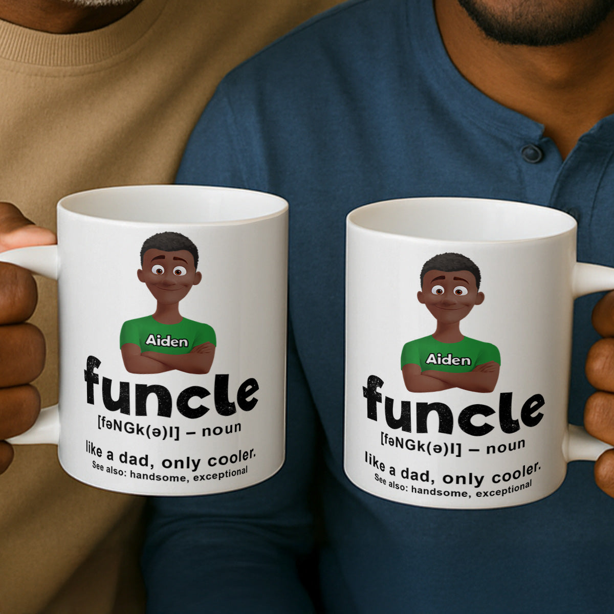 Cool Funcle - Personalized Ceramic Coffee Mug