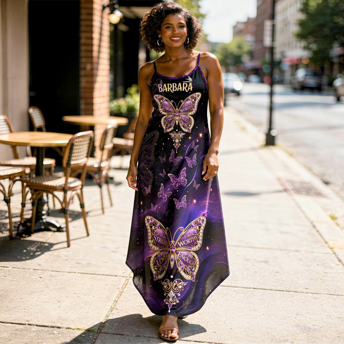 I Am Strong - Personalized Maxi Dress