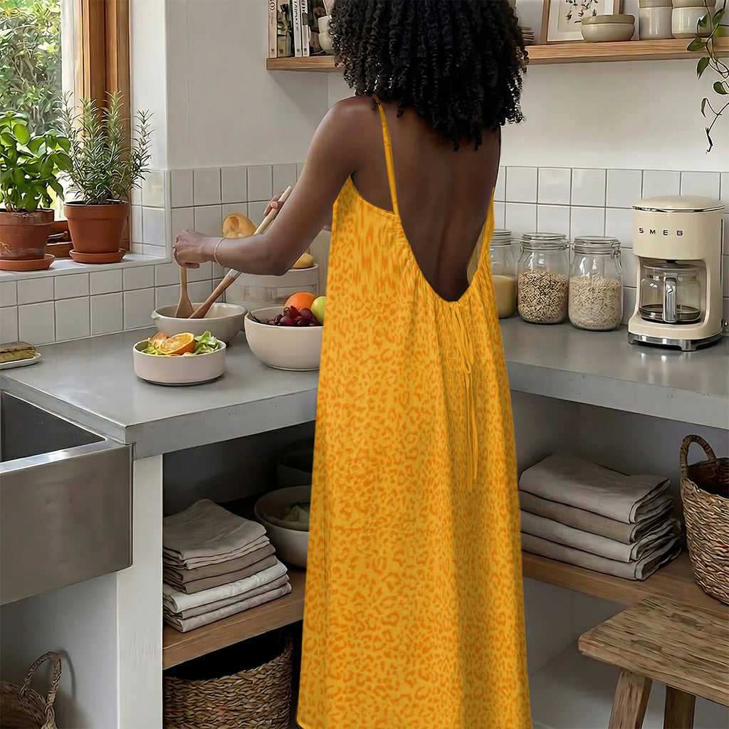 I Am The Storm - Personalized Backless Cami Maxi Dress