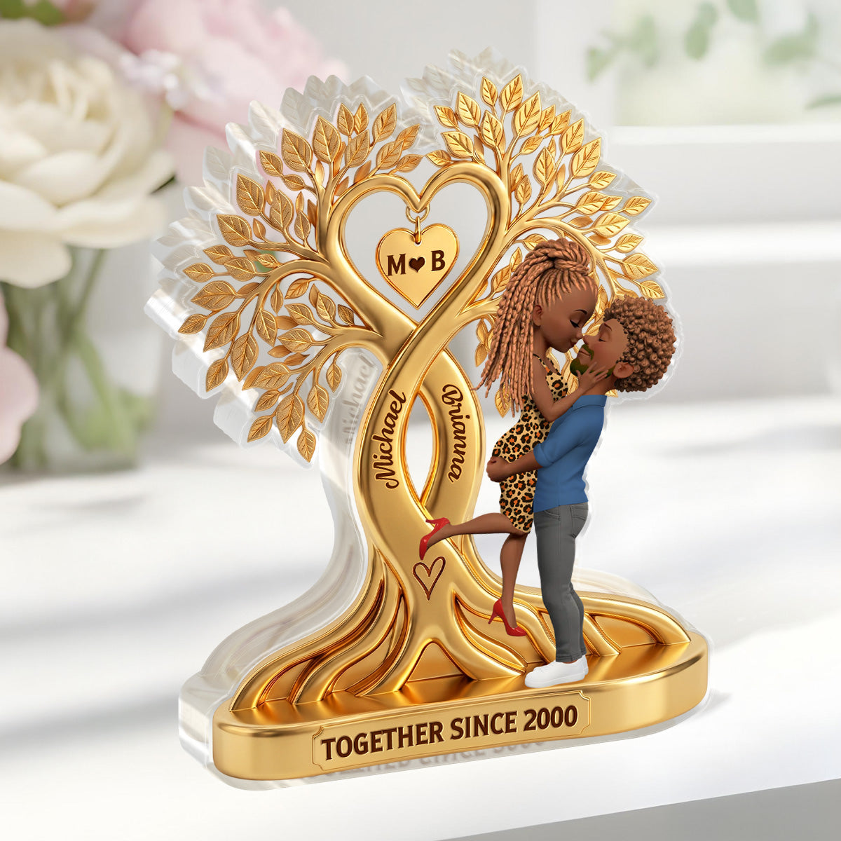 Together Since - Personalized Custom Shaped Acrylic Plaque