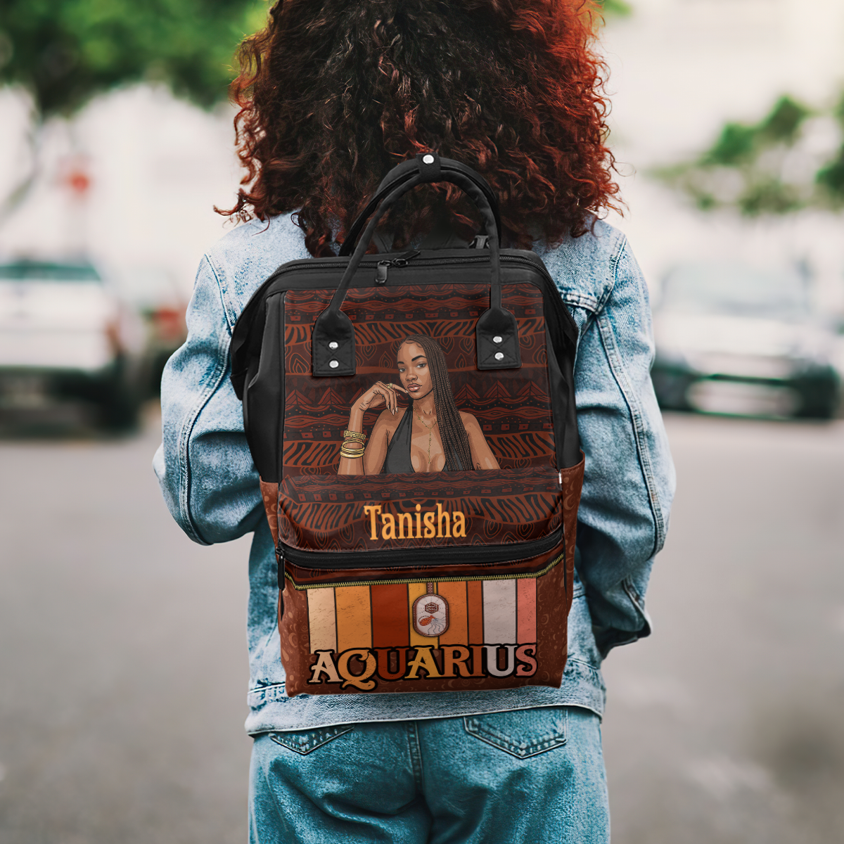 Horoscope  - Personalized Duckbilled Backpack