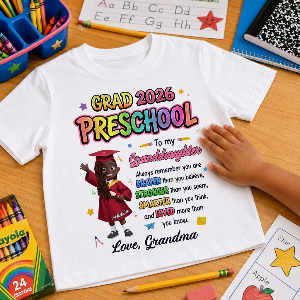 Preschool Kindergarten Graduation - Personalized Kid T-Shirt