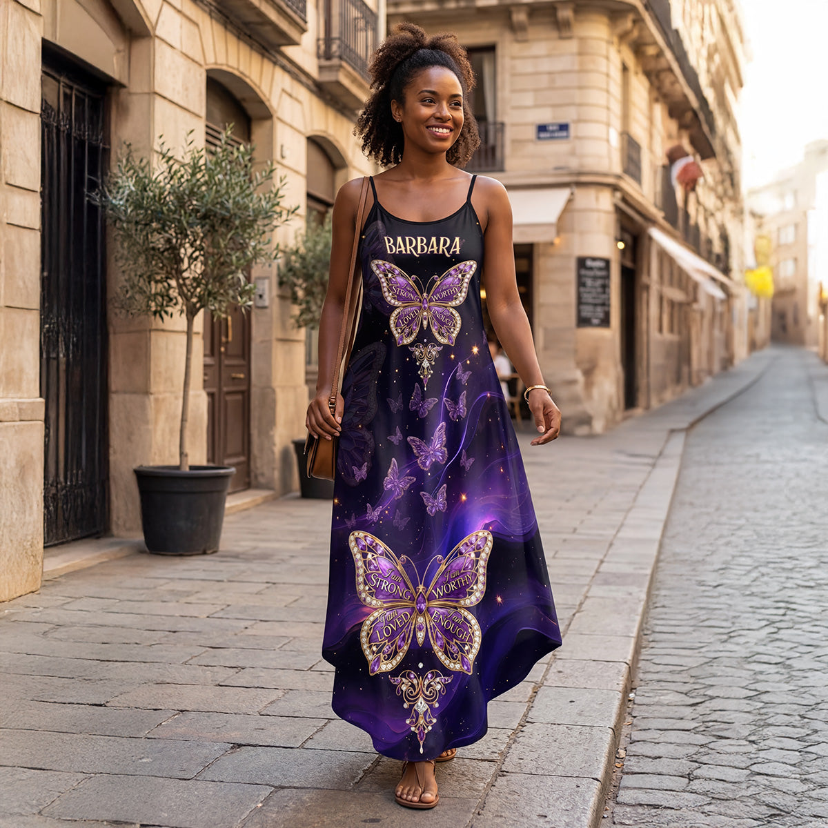 I Am Strong - Personalized Maxi Dress