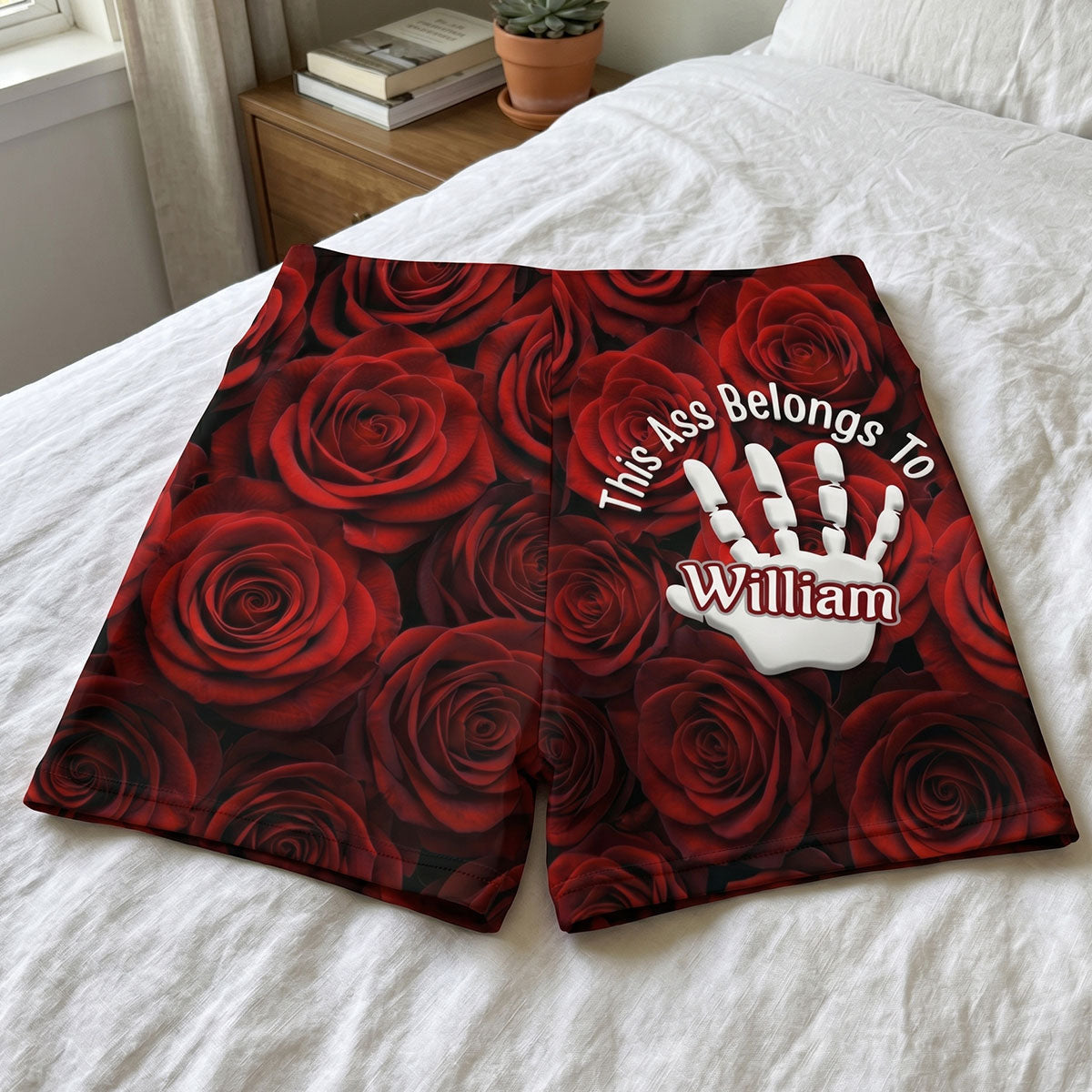 This Ass Belongs To - Personalized Short Leggings