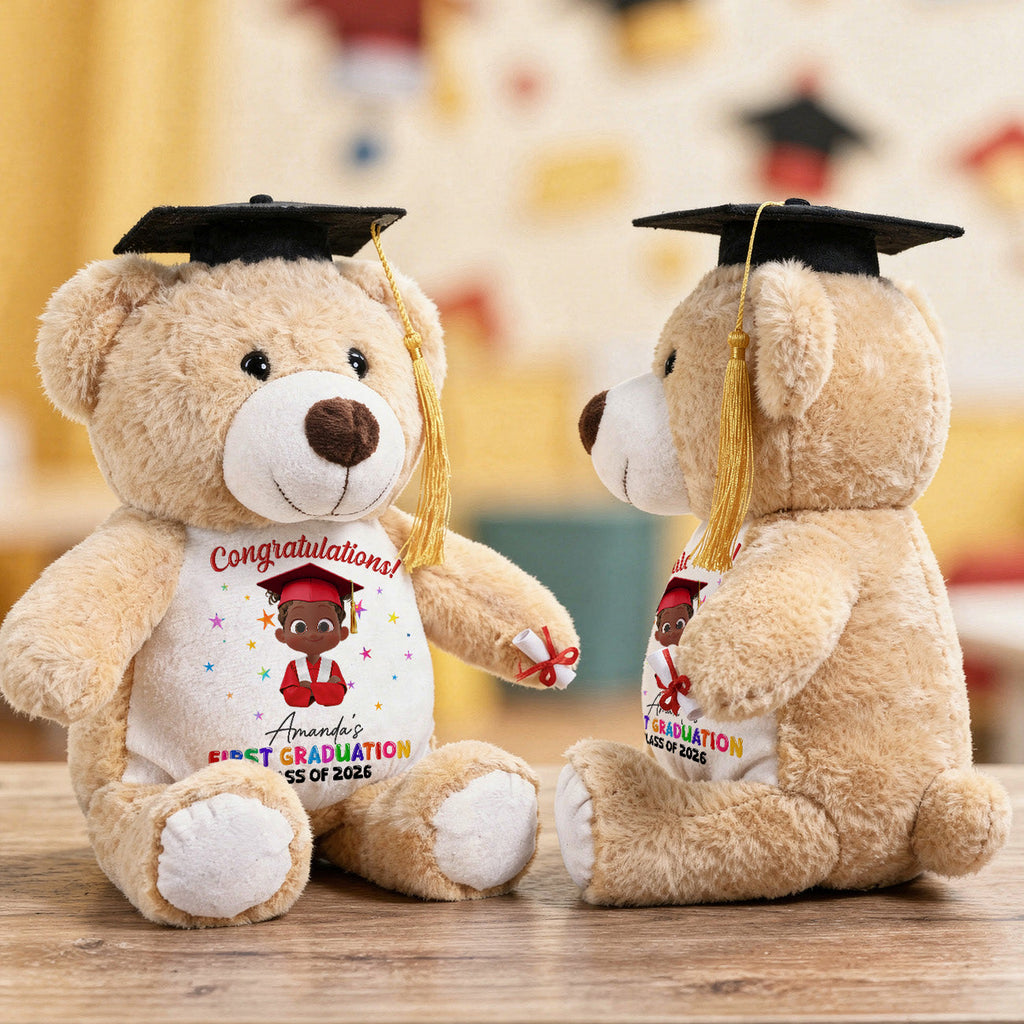 My First Graduation - Personalized Graduation Teddy Bear