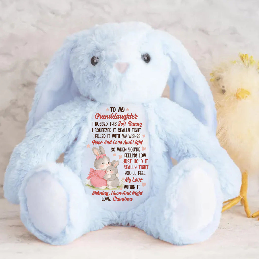 You’ll Feel My Love Within It - Personalized Stuffed Bunny