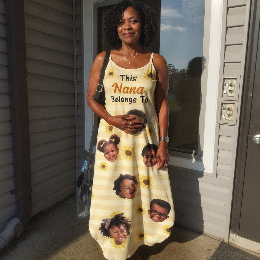 This Grandma Belongs To - Personalized Maxi Dress